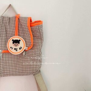 韓國可愛刺繡姓名吊牌