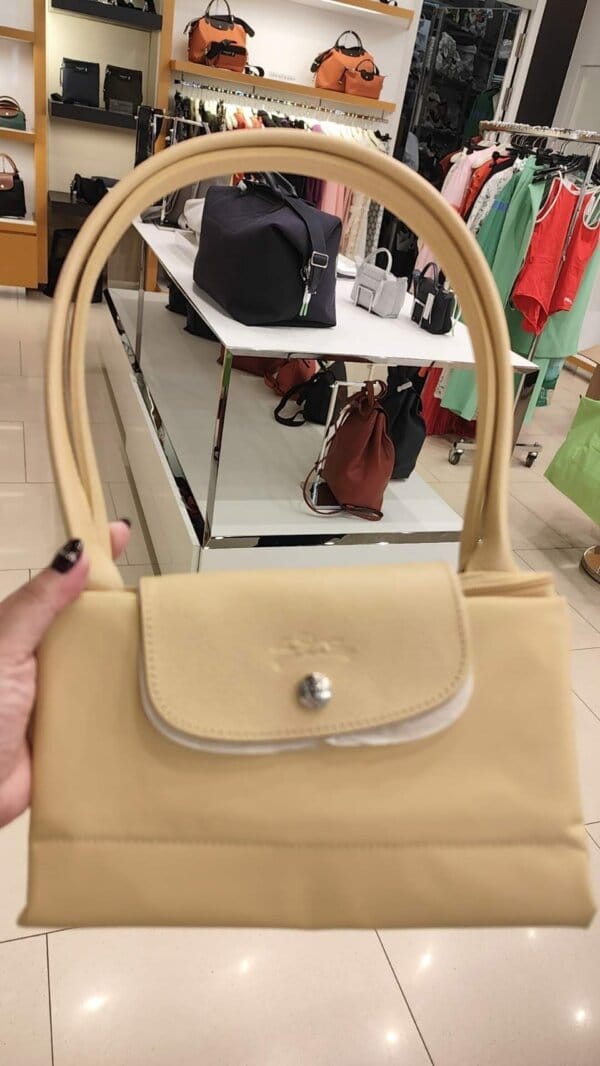 Longchamp Le Pliage Original 長柄大號肩背袋 小雞黃限定色