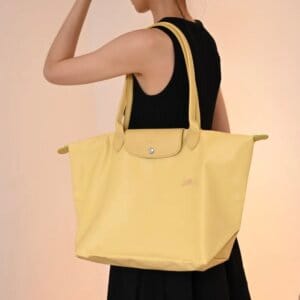 Longchamp Le Pliage Original 長柄大號肩背袋 小雞黃限定色