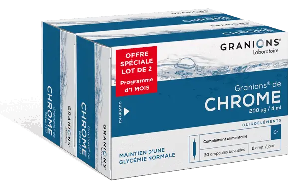 法國Granions 格藍寧控糖阻斷代謝安瓶(30瓶X2盒)