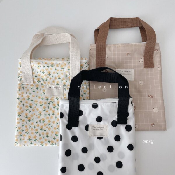 韓國Dagam簡約防水手提袋 睡袋提袋 午睡墊收納袋